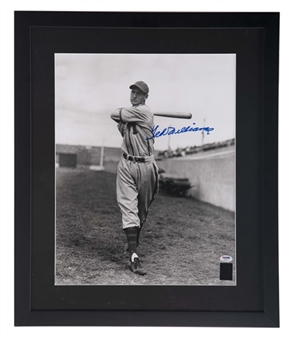 Ted Williams Signed 16x20 Framed Photo (PSA/DNA LOA)